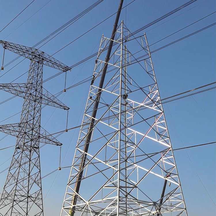 Tour de transmission à suspension